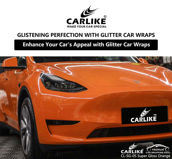 Glistening Perfection: Enhance Your Car's Appeal with Glitter Car Wraps for Car Enthusiasts - CARLIKE WRAP