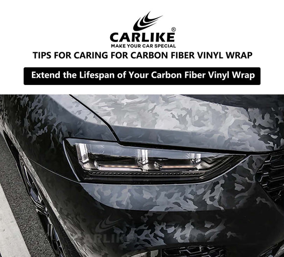 How To Care And Maintan Your Carbon Fiber Wrap Film? - CARLIKE WRAP
