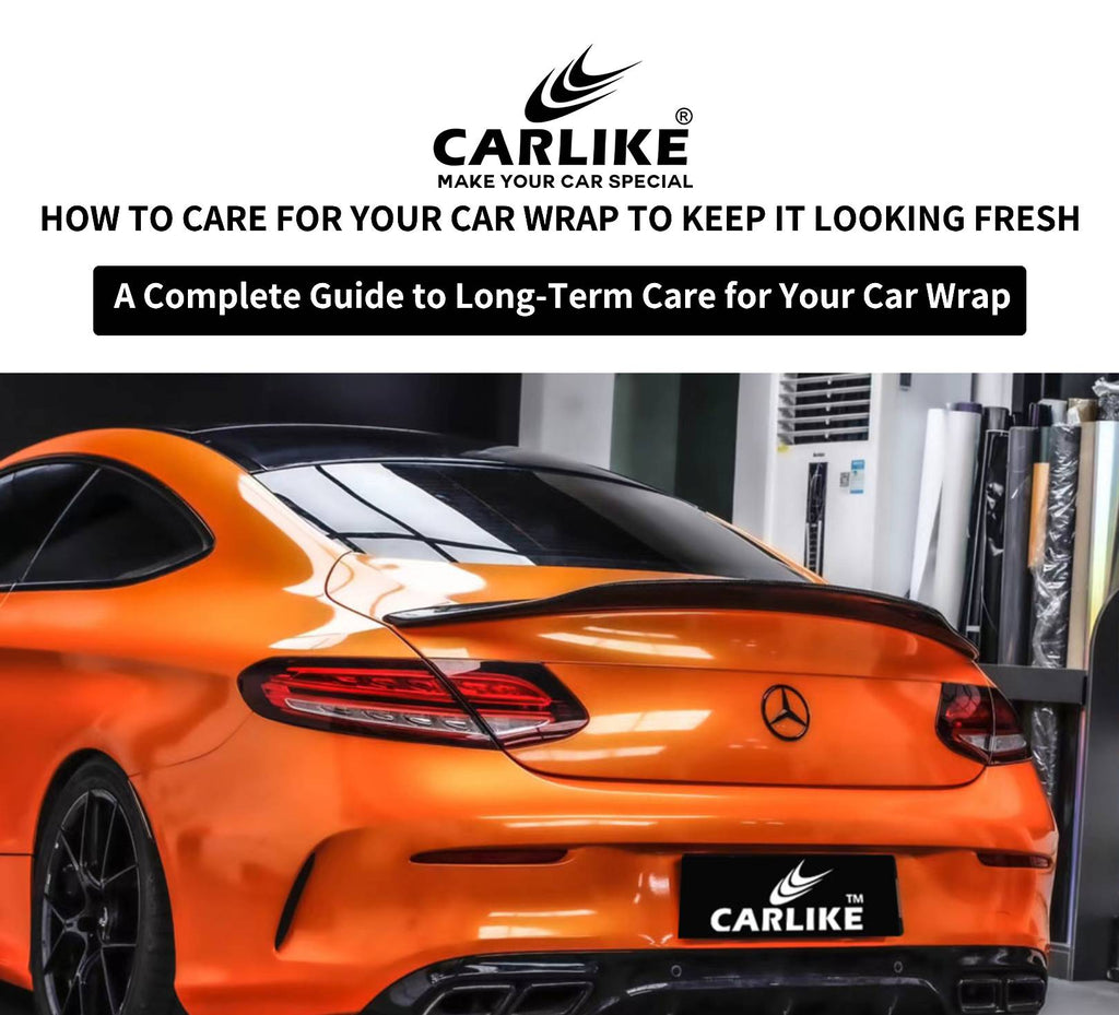 How to Care for Your Car Wrap to Keep It Looking Fresh