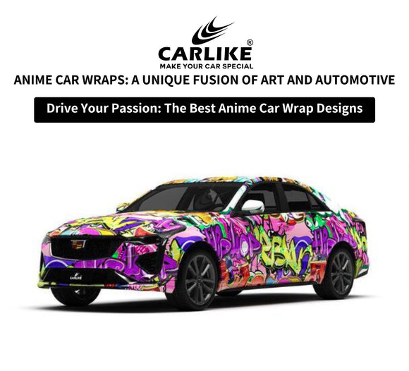 How to Customize Your Ride with an Anime Car Wrap - CARLIKE WRAP