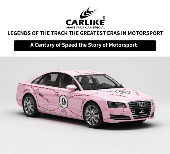 Legends of the Track the Greatest Eras in Motorsport - CARLIKE WRAP