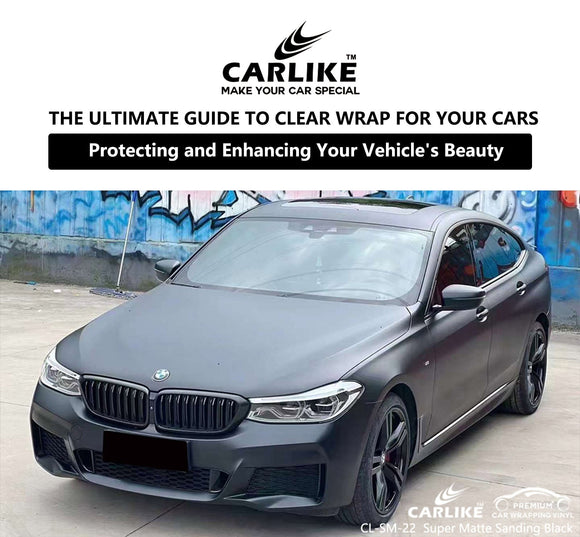 Matte Black Car Wraps: Elevate Your Style and Turn Heads on the Road - CARLIKE WRAP