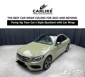 Pump Up Your Car's Style Quotient: The Best Car Wrap Colors for 2023 and Beyond