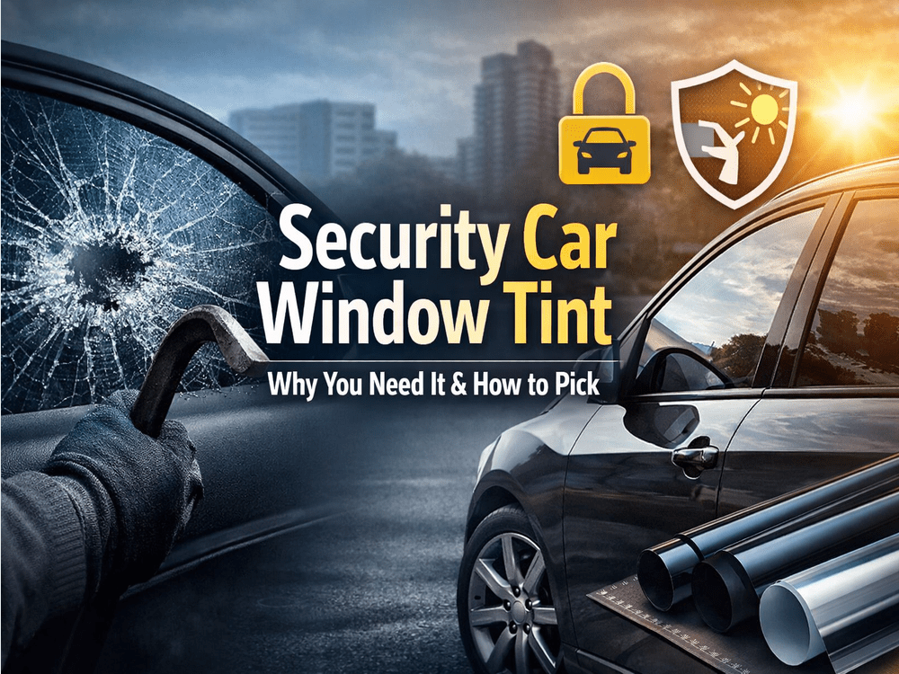 Security Car Window Tint: Why You Need It & How to Pick - CARLIKE WRAP