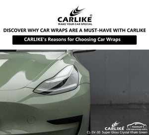 Should you apply a car wrap film or not? CARLIKE tells you why?