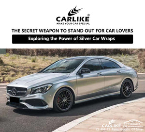 Silver Car Wraps: The Secret Weapon to Stand Out in the Car Lovers' World