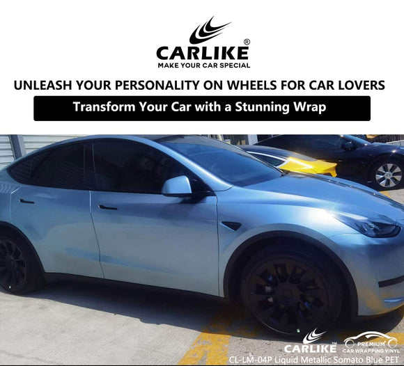 The Power of Blue: Transform Your Car with a Stunning Wrap for Auto Aficionados - CARLIKE WRAP