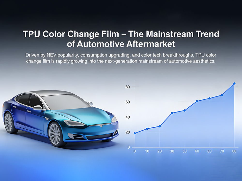 TPU Color Change Film: The Next-Generation Trend Reshaping Automotive Aesthetics - CARLIKE WRAP