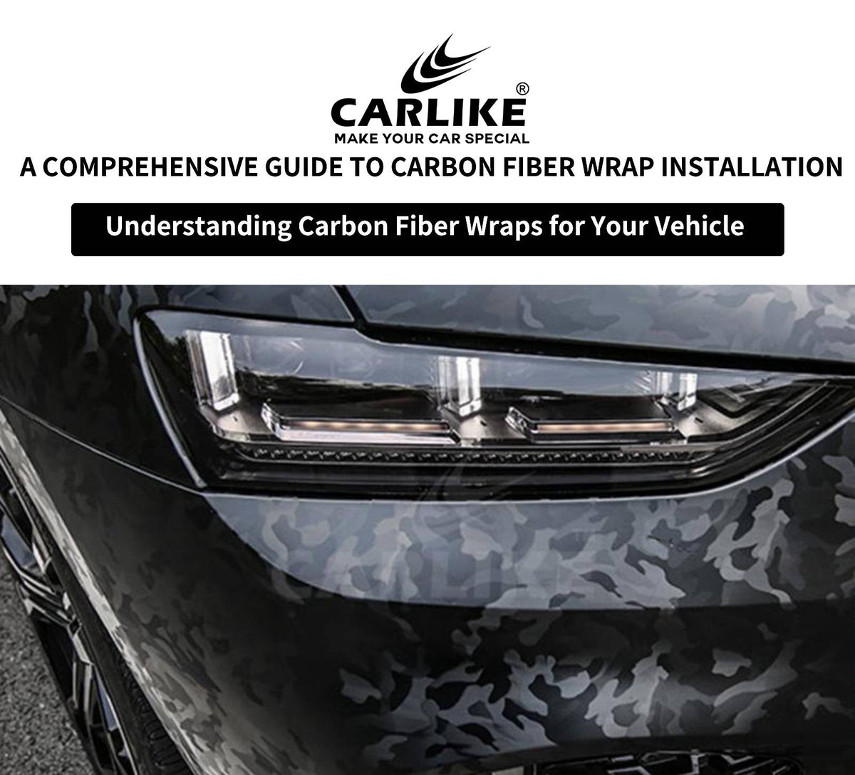 Understanding Carbon Fiber Wraps for Your Vehicle โ CARLIKE WRAP