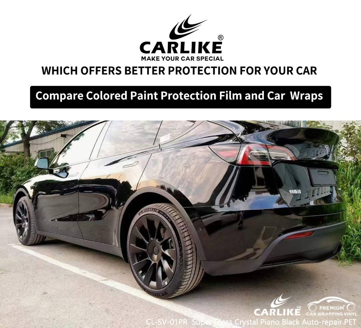 Differences Between Colored PPF and Vinyl Wraps – CARLIKE WRAP
