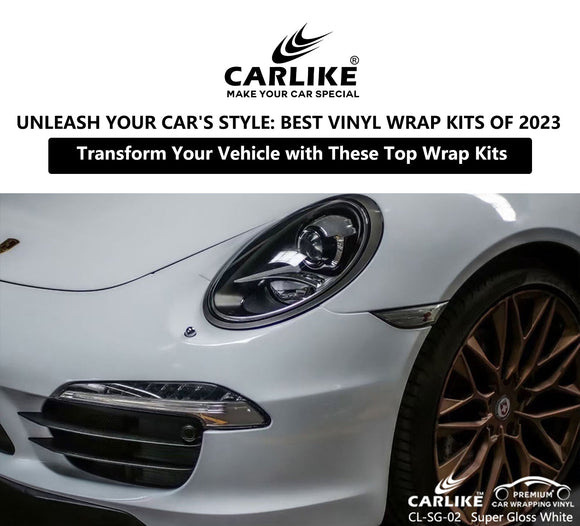 Unleash Your Car's Style: Best Vinyl Wrap Kits of 2023 - CARLIKE WRAP