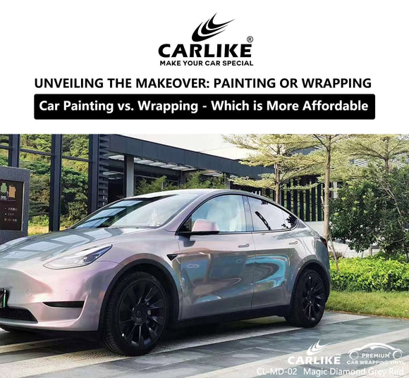 Unveiling the Budget-Friendly Makeover: Car Painting vs. Wrapping - Which is More Affordable? - CARLIKE WRAP