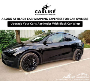 Upgrade Your Car's Aesthetics: A Look at Black Car Wrapping Expenses for Car Owners