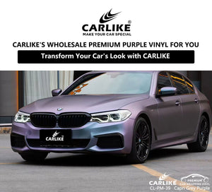 Envuélvelo en morado: vinilo morado premium al por mayor de CARLIKE para tu vehículo 