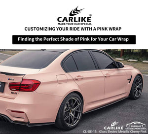 Wrap Your Car With Pink Metallic Colors