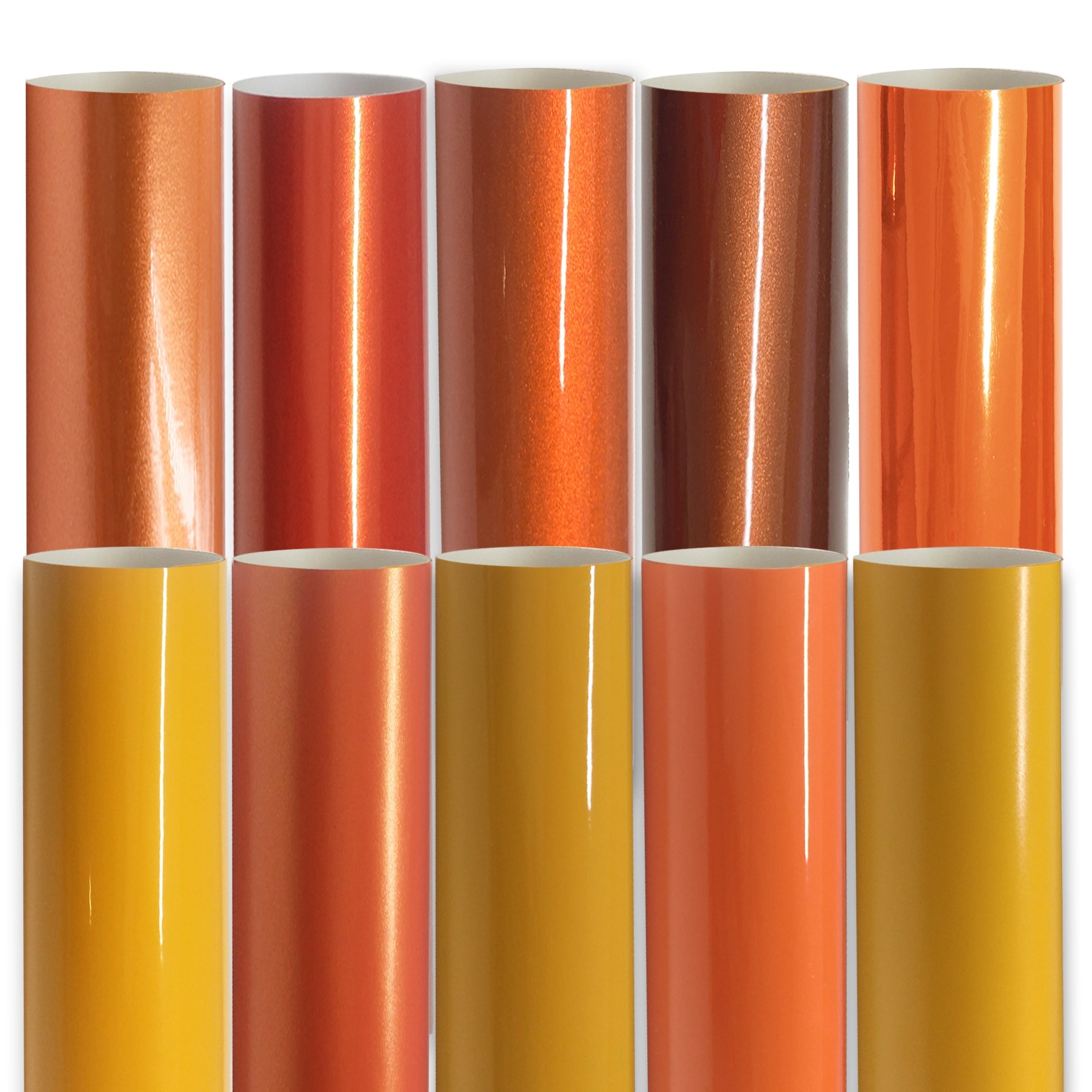 Orange Vinyl Wrap - CARLIKE WRAP