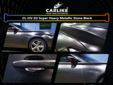 CARLIKE CL-HV-03 Super Heavy Metallic Stone Black Vinyl