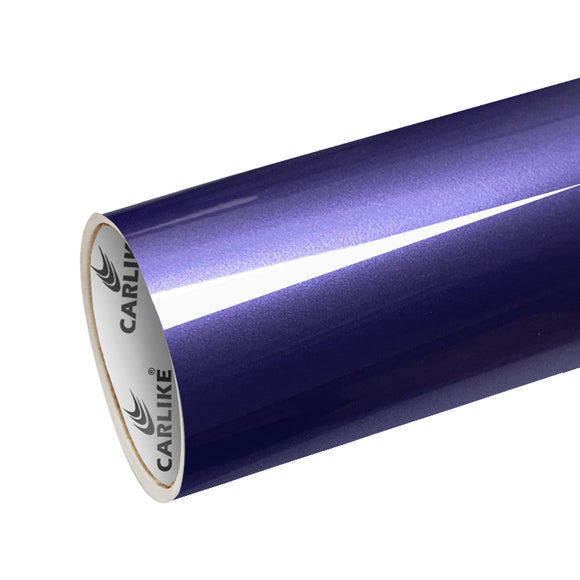 CARLIKE CL-LM-07P Liquid Metallic Otovera Purple VINYL PET Liner