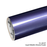 CARLIKE CL-LM-07 Vinilo Metálico Líquido Otovera Púrpura