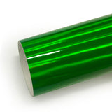 CARLIKE CL-LS-06 Chrome Laser Neo Vinilo Verde Holográfico