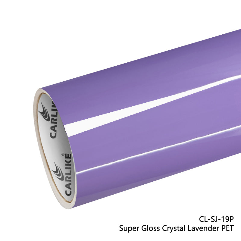 Super Gloss Crystal Lavender Vinyl PET Liner Factory Supply