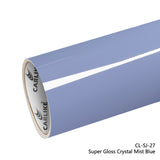 CARLIKE CL-SJ-27 Vinilo azul niebla cristal superbrillante