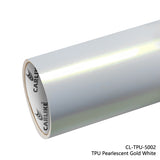 CARLIKE CL-TPU-5002 TPU Pearlescent Gold White Vinyl Heat Repair