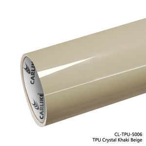 CARLIKE CL-TPU-5006 TPU Crystal Khaki Beige Vinyl Heat Repair - CARLIKE WRAP