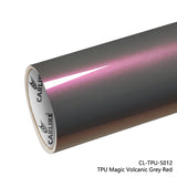 CARLIKE CL-TPU-5012 TPU Magic Volcanic Grey Red Vinyl Heat Repair