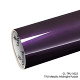 CARLIKE CL-TPU-5022 TPU Metallic Midnight Purple Vinyl Heat Repair