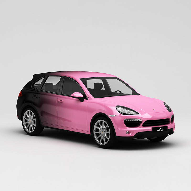 CARLIKE CL-JB016 rose à noir impression de haute précision enveloppe de vinyle de voiture personnalisée