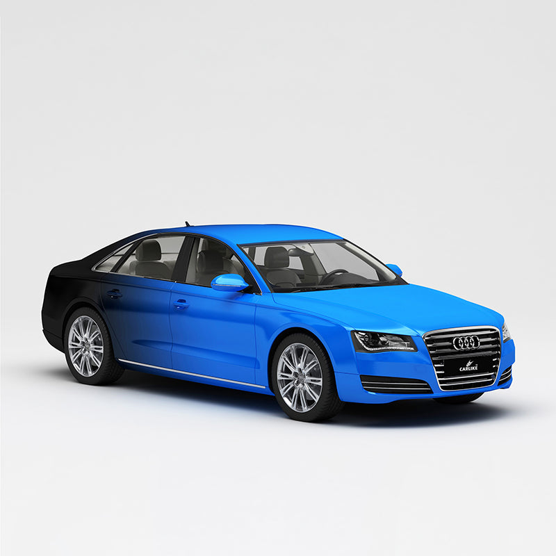 CARLIKE CL-JB027 bleu à noir impression de haute précision enveloppe de vinyle de voiture personnalisée