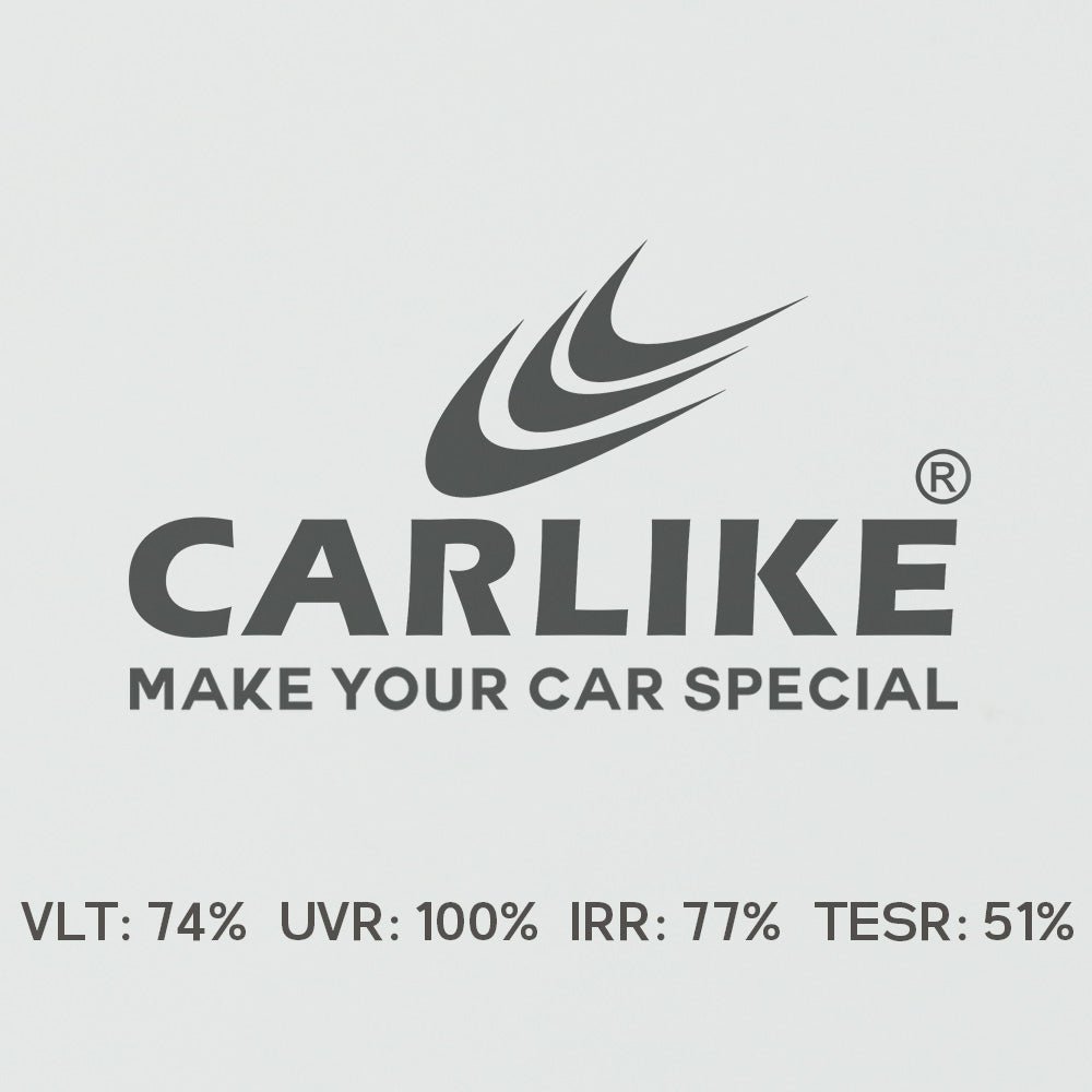 CARLIKE CC - BK High Thermal Insulation Ceramics Carbon Car Window Tint Film - CARLIKE WRAP