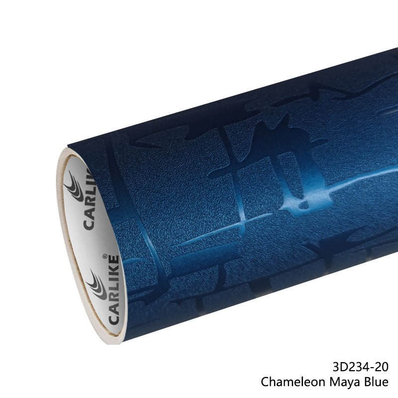 CARLIKE CL - 3D234 - 20 Chameleon Maya Blue Vinyl - CARLIKE WRAP
