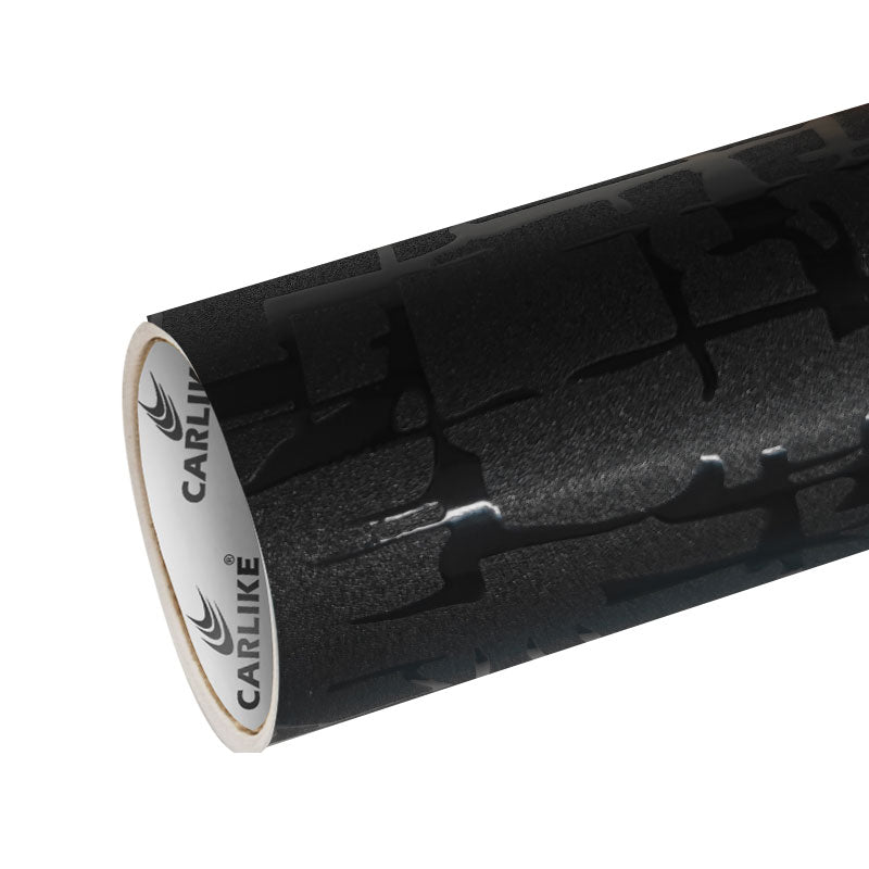 CARLIKE CL - 3DMY - 01 3D Maya Black Vinyl - CARLIKE WRAP
