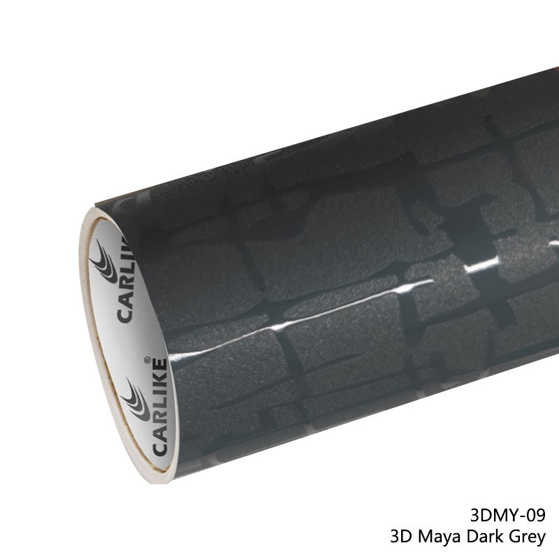 CARLIKE CL - 3DMY - 09 3D Maya Dark Grey Vinyl - CARLIKE WRAP