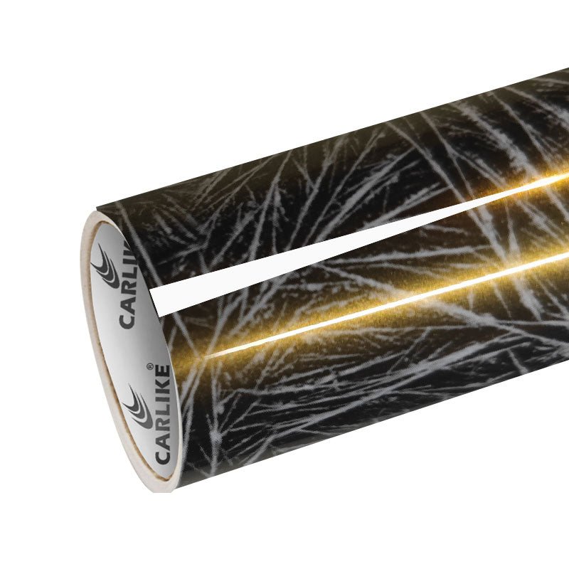 CARLIKE CL - ICF - 04P Ice Crack Magic Gold Vinyl PET Liner - CARLIKE WRAP