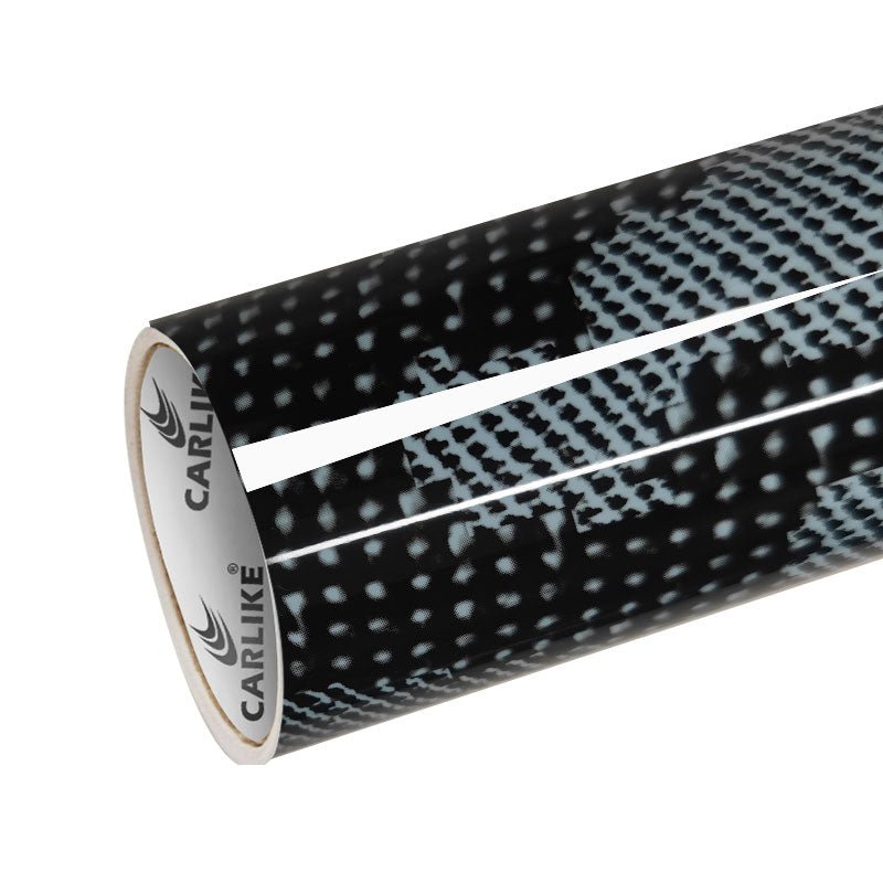 CARLIKE CL - PCF - 07P Python Pattern Blue Vinyl PET Liner - CARLIKE WRAP