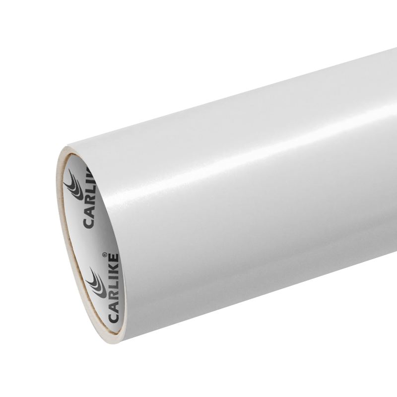 CARLIKE CL - PW - 02 Pearlescent Gloss White Vinyl - CARLIKE WRAP