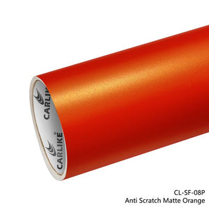 CARLIKE CL - SF - 08P Anti Scratch Matte Orange Vinyl PET Liner - CARLIKE WRAP