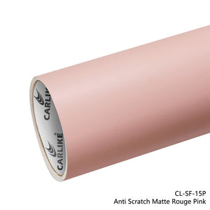 CARLIKE CL - SF - 15P Anti Scratch Matte Rouge Pink Vinyl PET Liner - CARLIKE WRAP