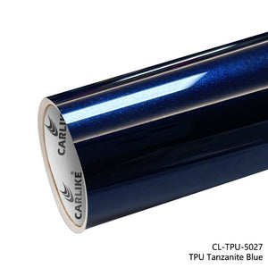 CARLIKE CL - TPU - 5027 TPU Tanzanite Blue Vinyl Heat Repair - CARLIKE WRAP