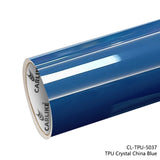 CARLIKE CL - TPU - 5037 TPU Crystal China Blue Vinyl Heat Repair - CARLIKE WRAP