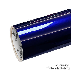 CARLIKE CL - TPU - 5041 TPU Metallic Blueberry Vinyl Heat Repair - CARLIKE WRAP