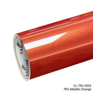 CARLIKE CL - TPU - 5053 TPU Metallic Orange Vinyl Heat Repair - CARLIKE WRAP