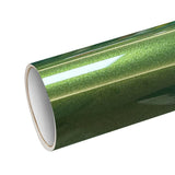 CARLIKE CL - TPU - 5056 TPU Metallic Mamba Green Vinyl Heat Repair - CARLIKE WRAP