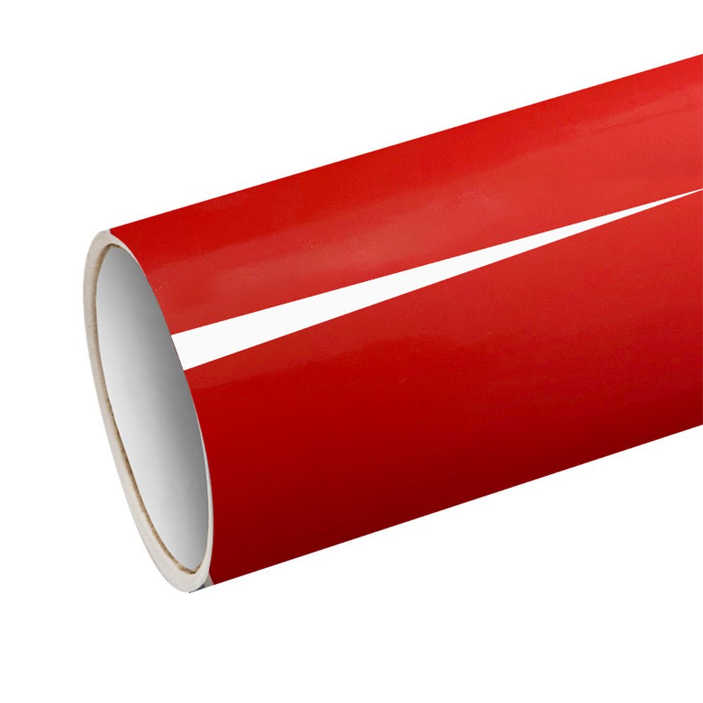 CARLIKE G8805 Gloss Red Graphic Permanent Adhesive Plotter Cutting Vinyl - CARLIKE WRAP
