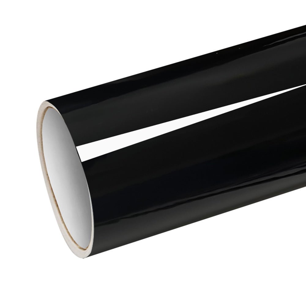 CARLIKE G8815 Gloss Black Graphic Permanent Adhesive Plotter Cutting Vinyl - CARLIKE WRAP