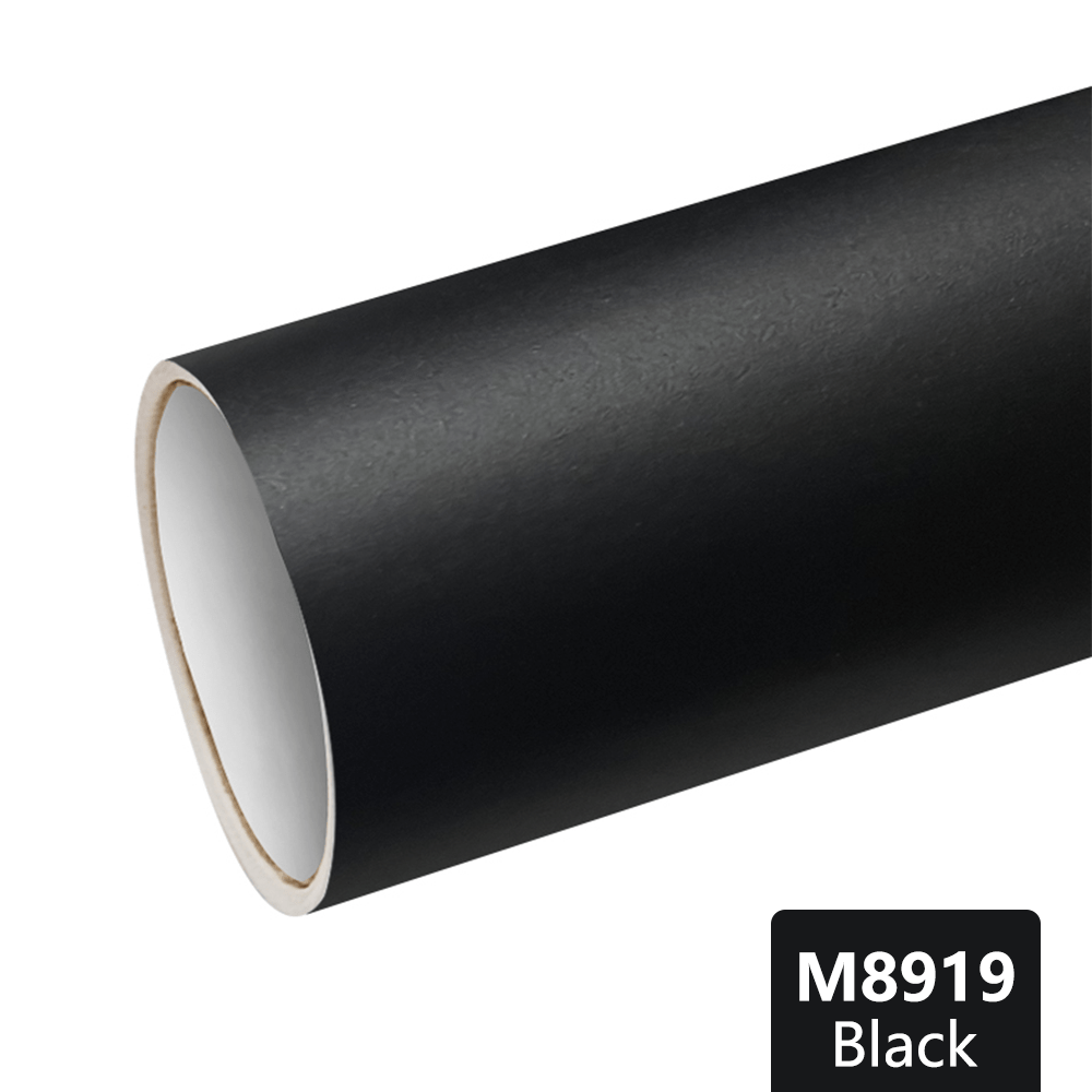 CARLIKE M8919 Matte Black Graphic Permanent Adhesive Plotter Cutting Vinyl - CARLIKE WRAP