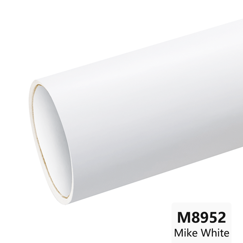 CARLIKE M8952 Matte Milk White Graphic Permanent Adhesive Plotter Cutting Vinyl - CARLIKE WRAP